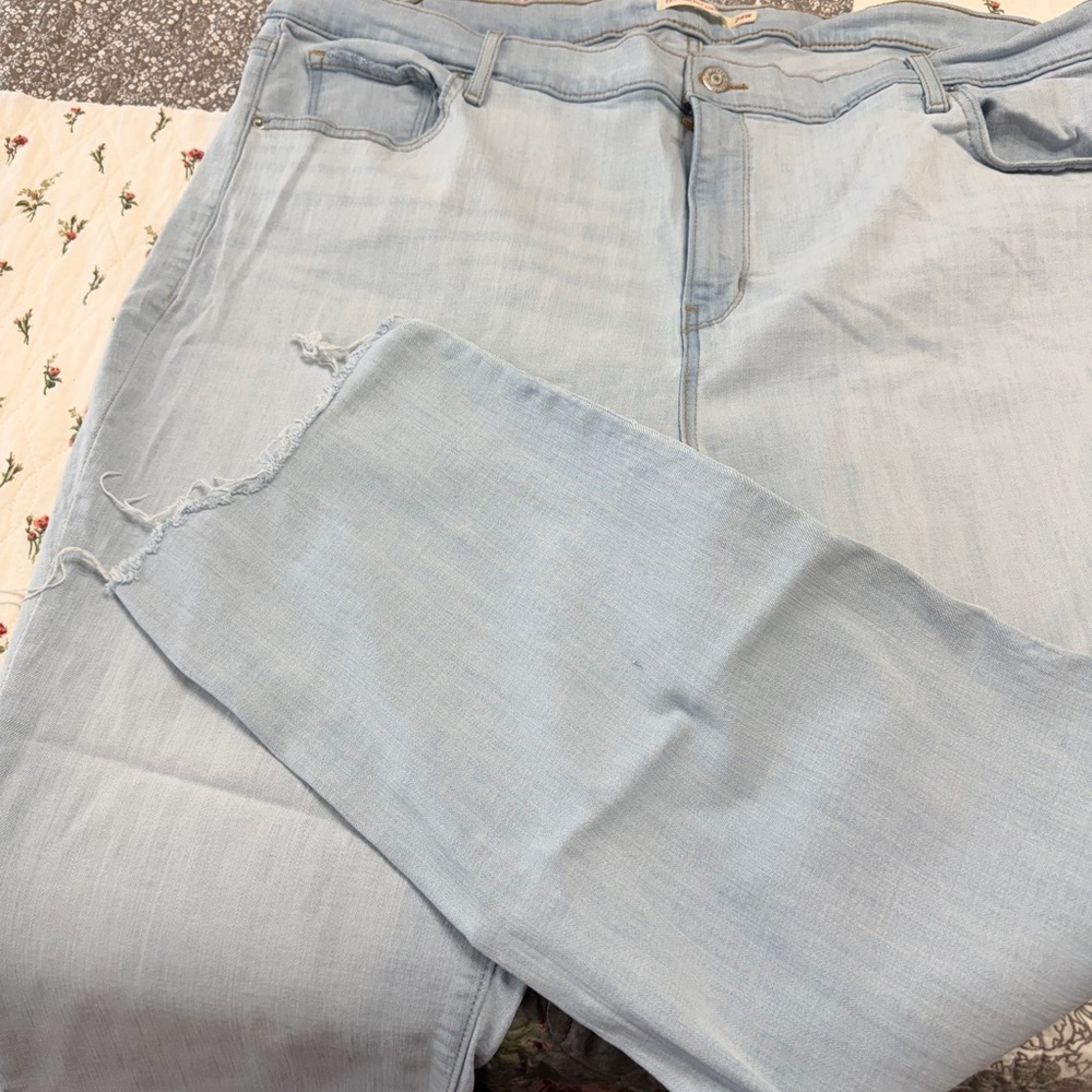 Levi's Light Blue Straight Leg Women's Jeans